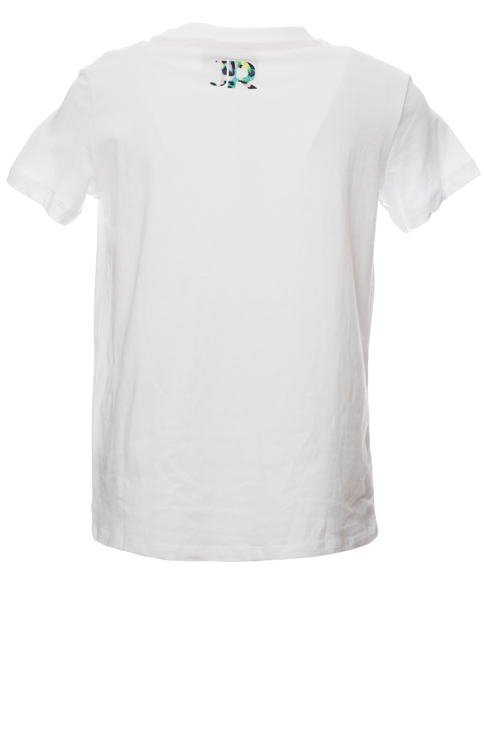 Футболка дев. АРТ.RGP24012TS,бел-мул,хл-лайкра