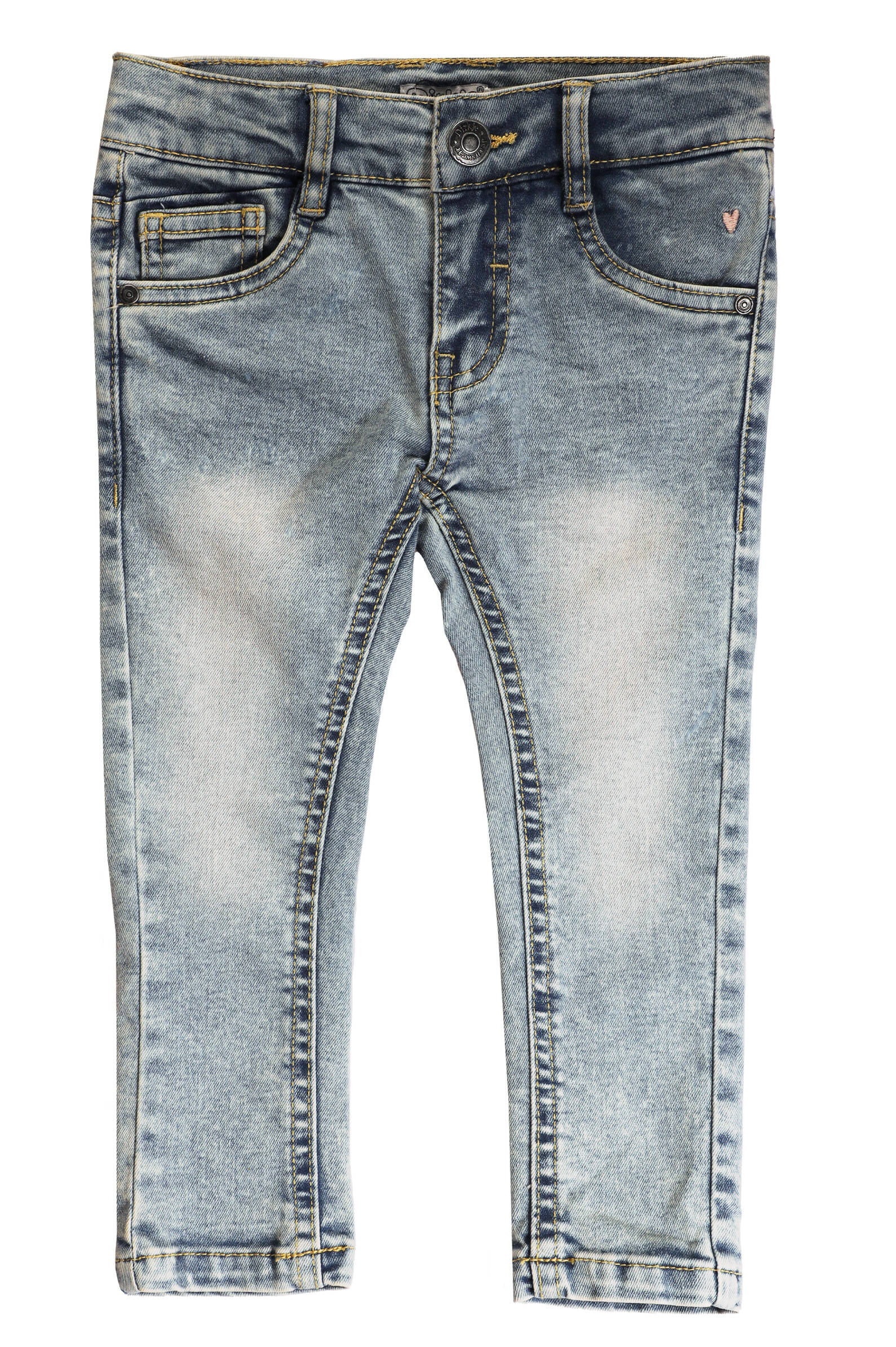 Джинсы дев. АРТ.E3823135,гол,хл-пэ-эл