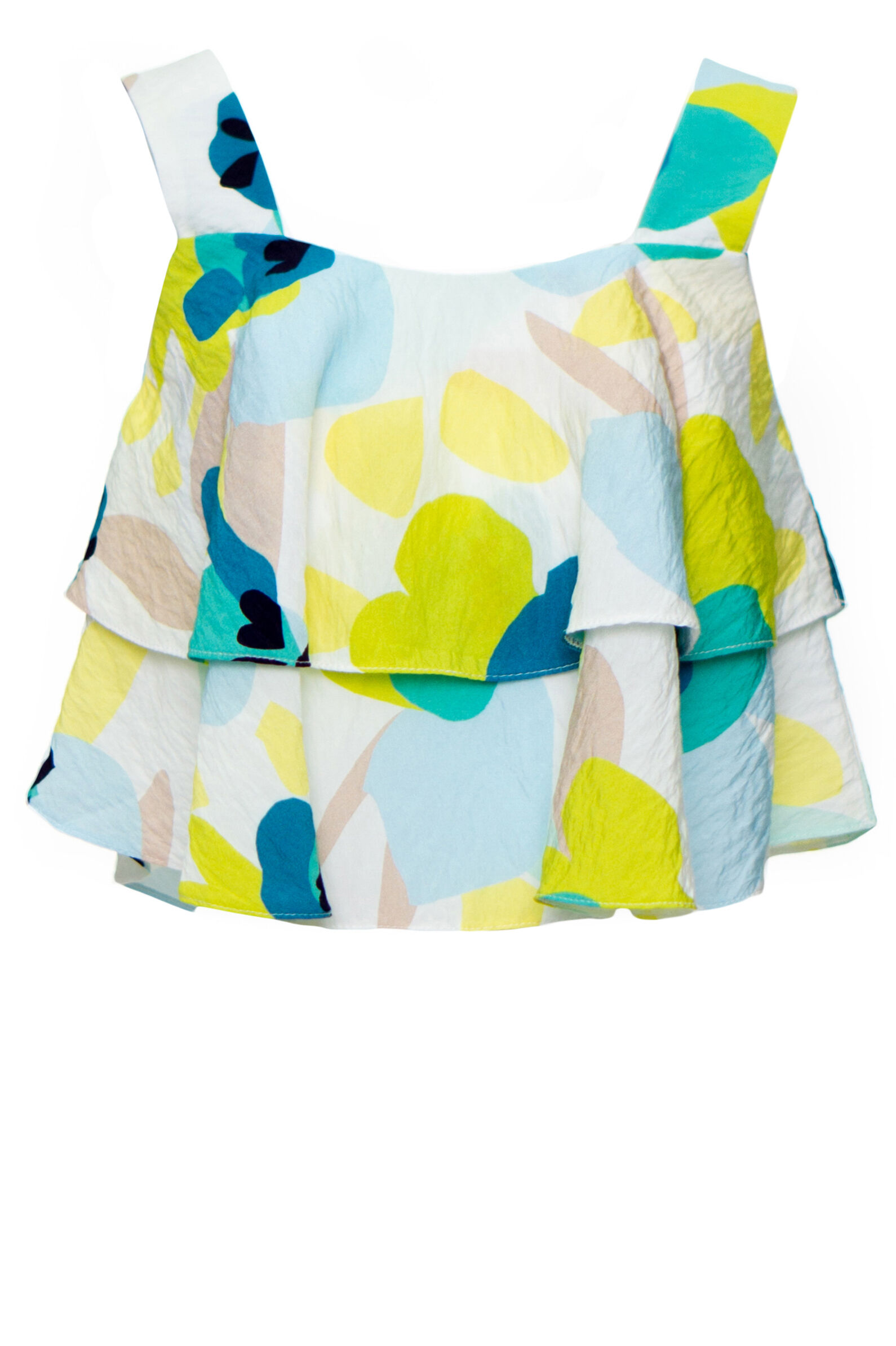 Блуза дев. АРТ.BL03649,мул,вис-па