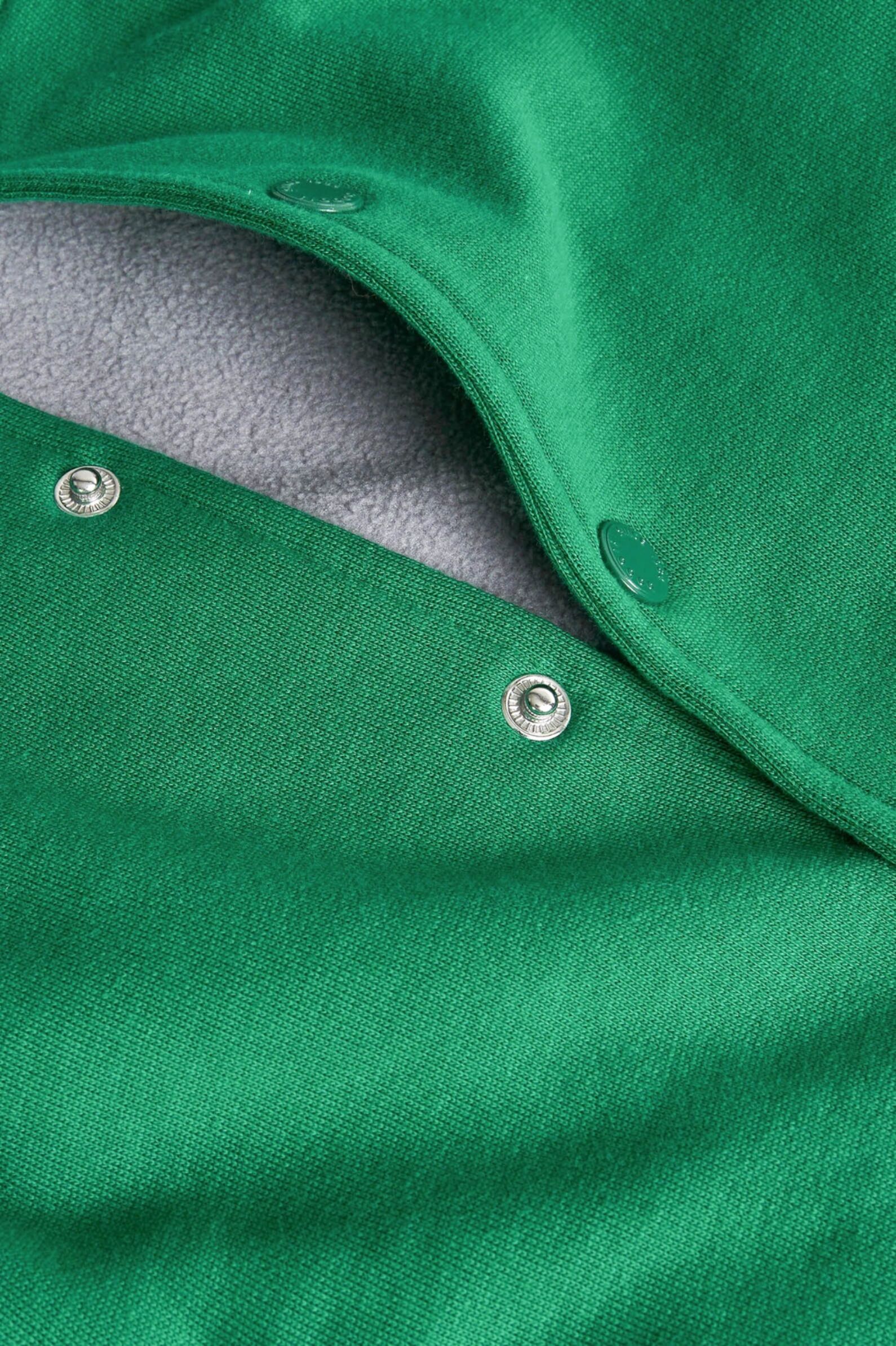 Бомбер мал. АРТ.509116,зел-сер,хл-пэ/пэ