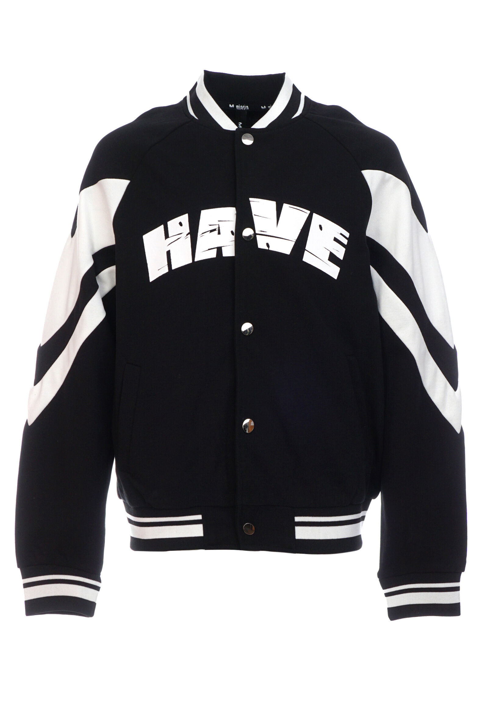 Бомбер мал. АРТ.B-HDZ34261A,чер-бел,хл-пэ