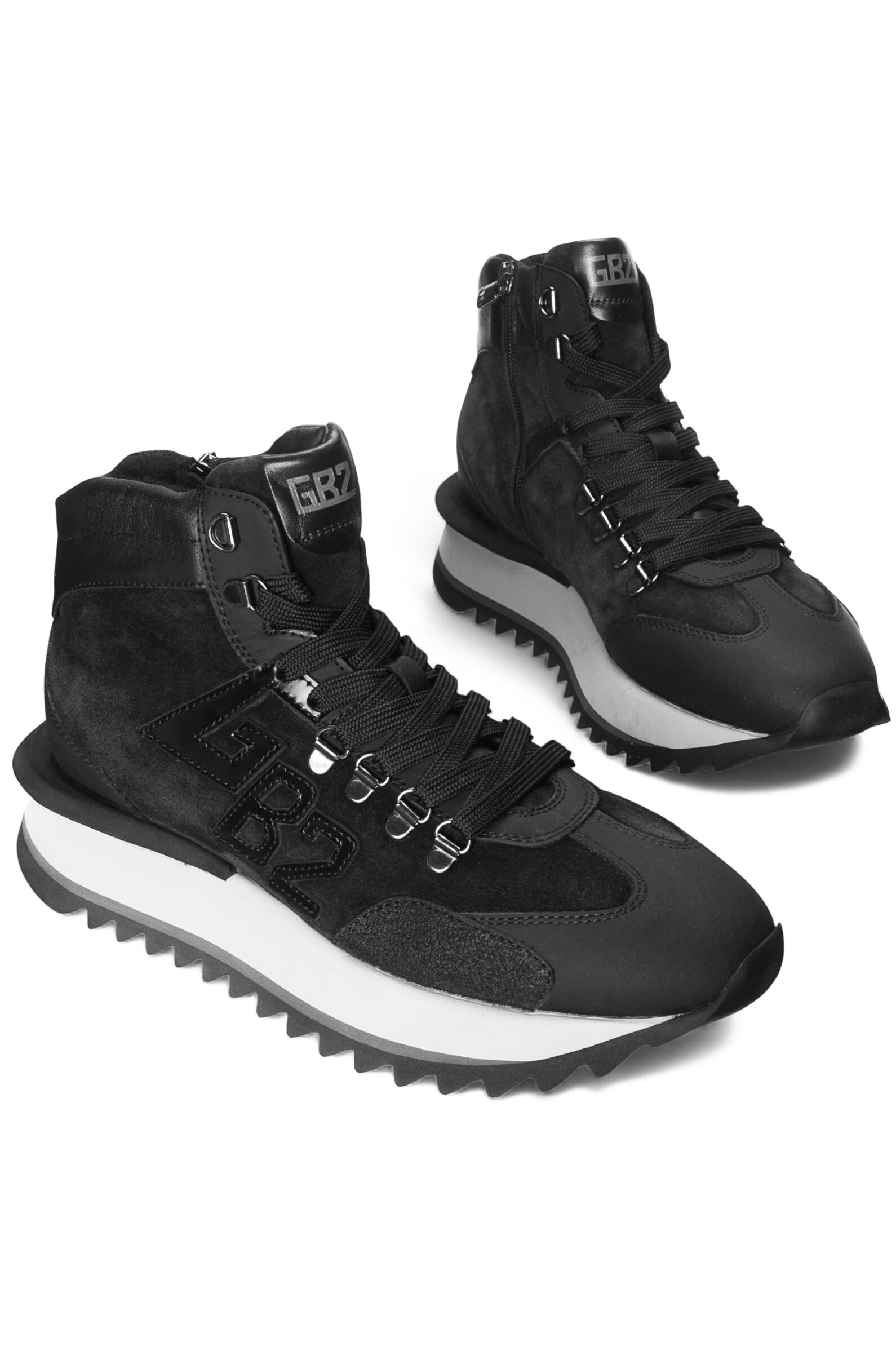 Ботинки муж. АРТ.48513-B,чер,н.к-з/байка