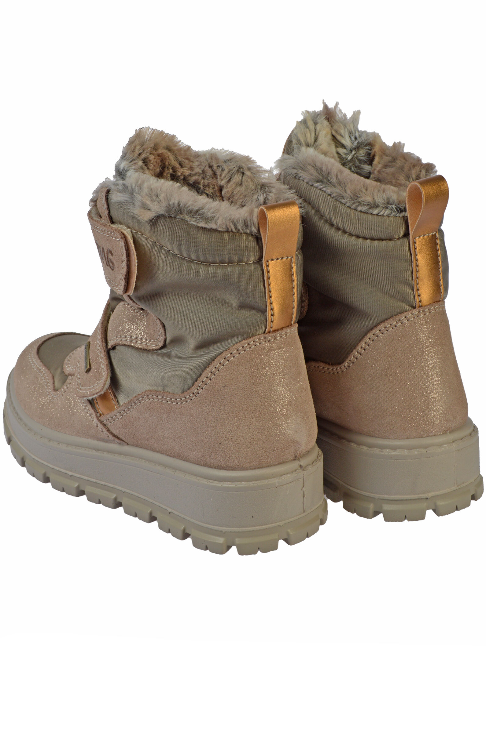 Ботинки дев. АРТ.4873033,т.роз-хаки,н.з-тек/и.м