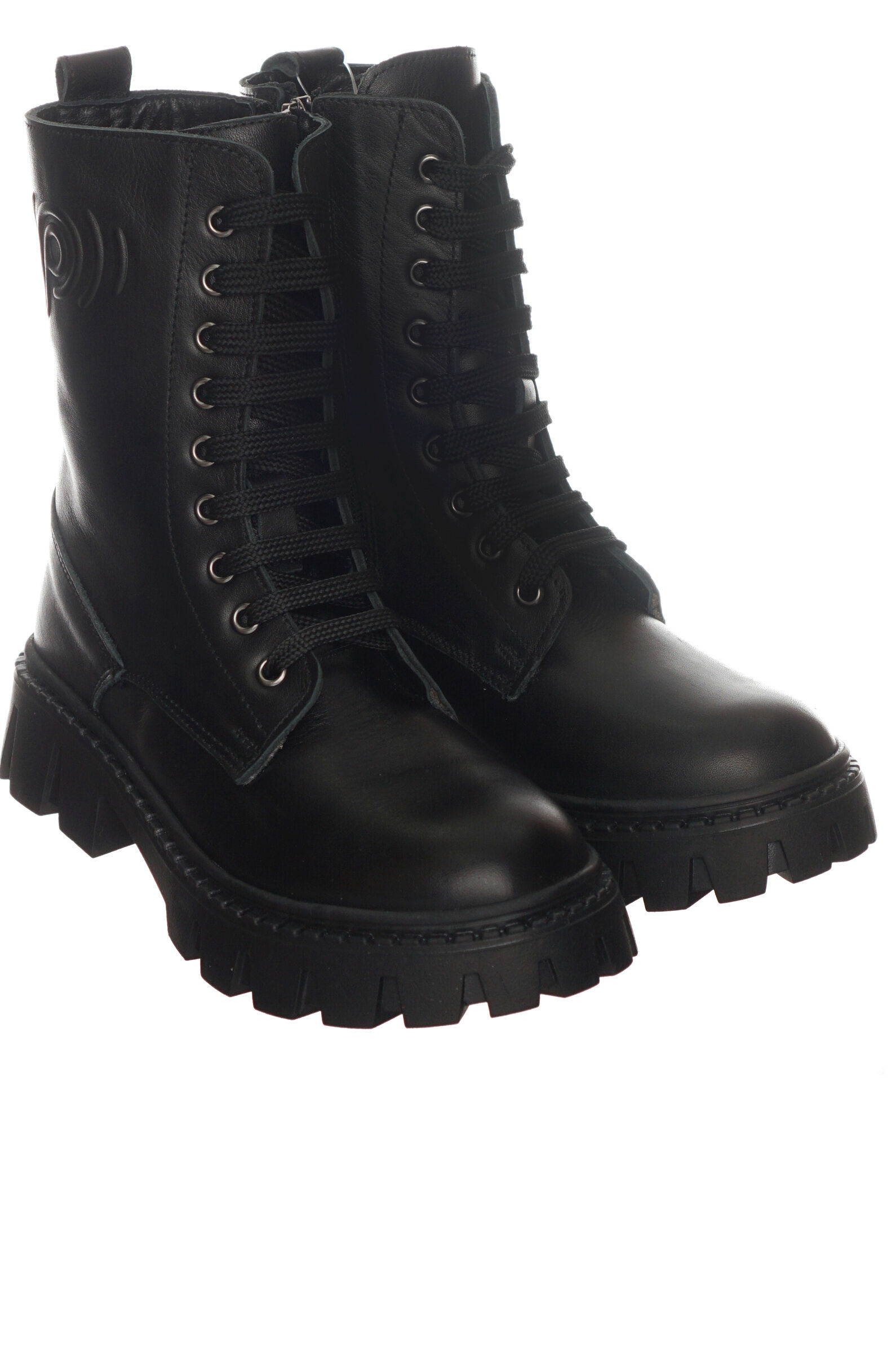 Ботинки дев. АРТ.5-512493-2551,чер,н.к/шер