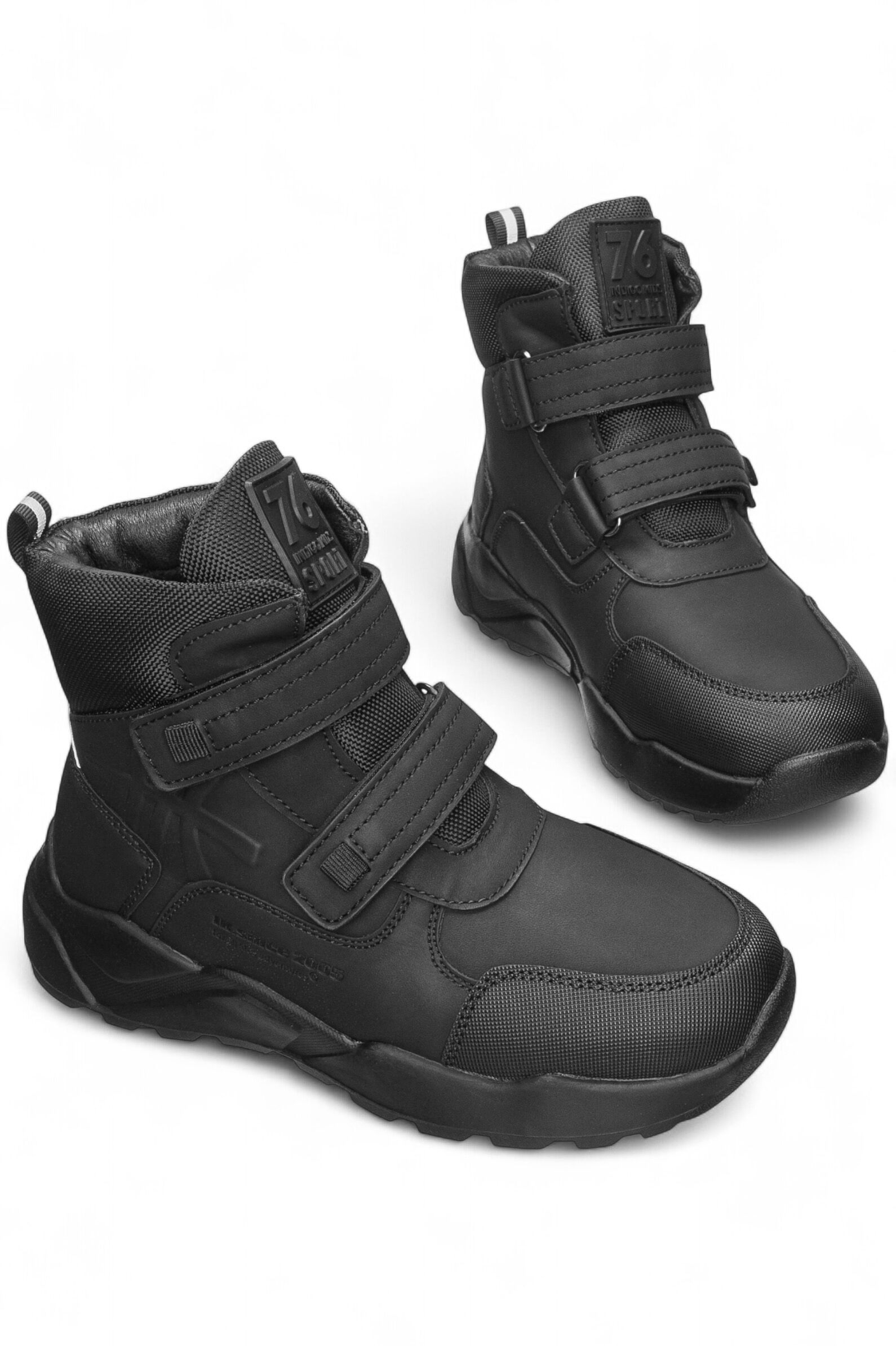 Ботинки мал. АРТ.59-0950C,чер,и.к-тек/шер-пэ