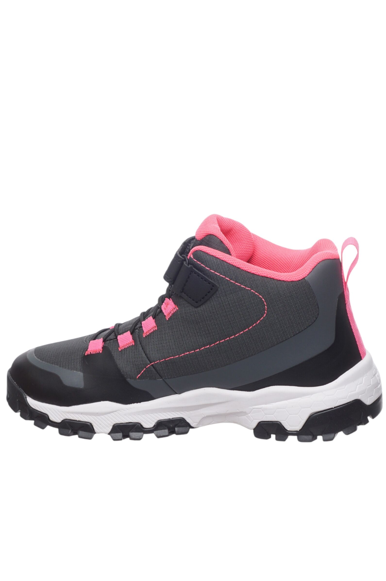 Ботинки дев. АРТ.6923500,сер-роз,тек/шер