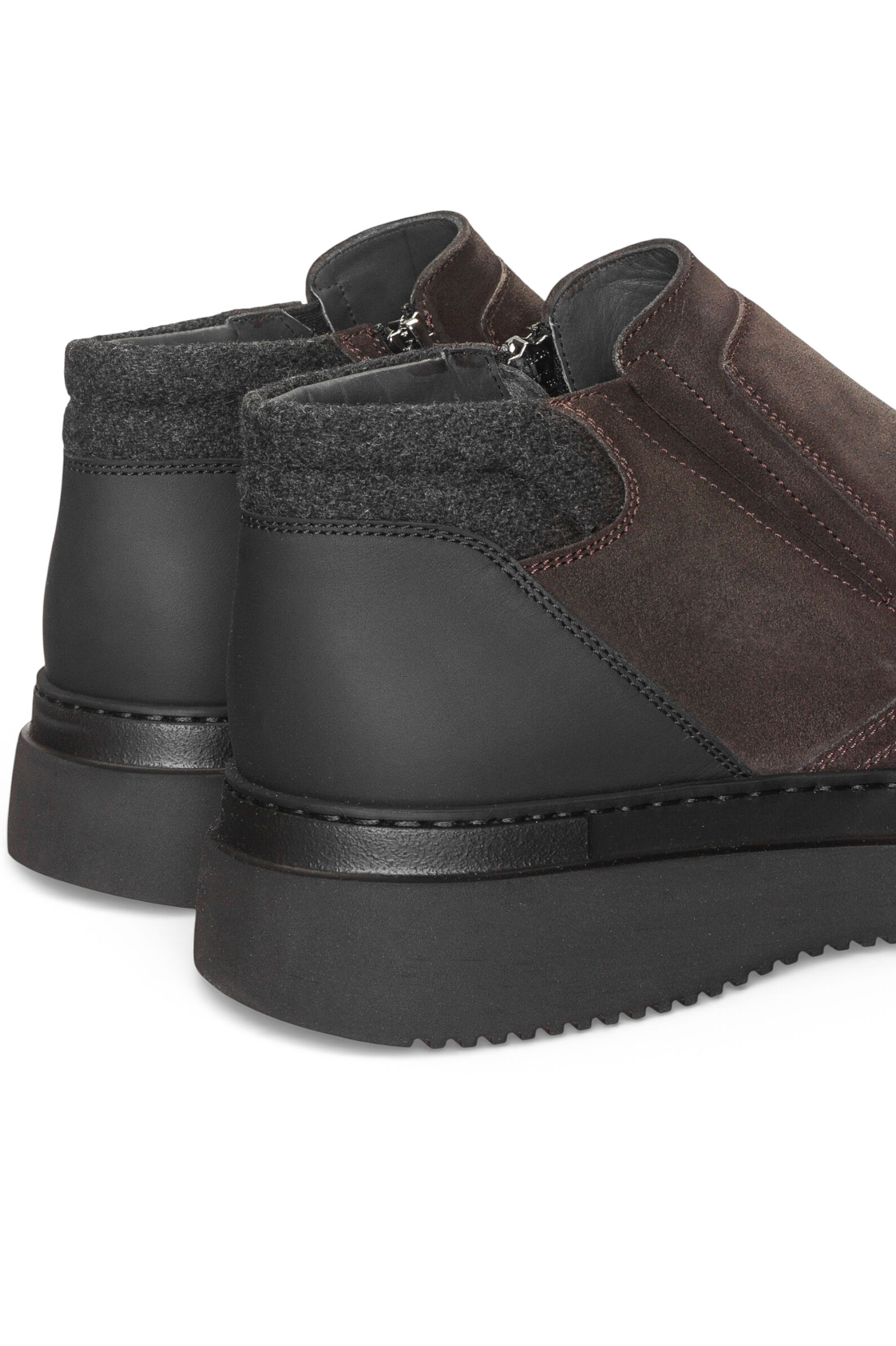 Ботинки муж. АРТ.6948,чер-кор,н.з/н.м