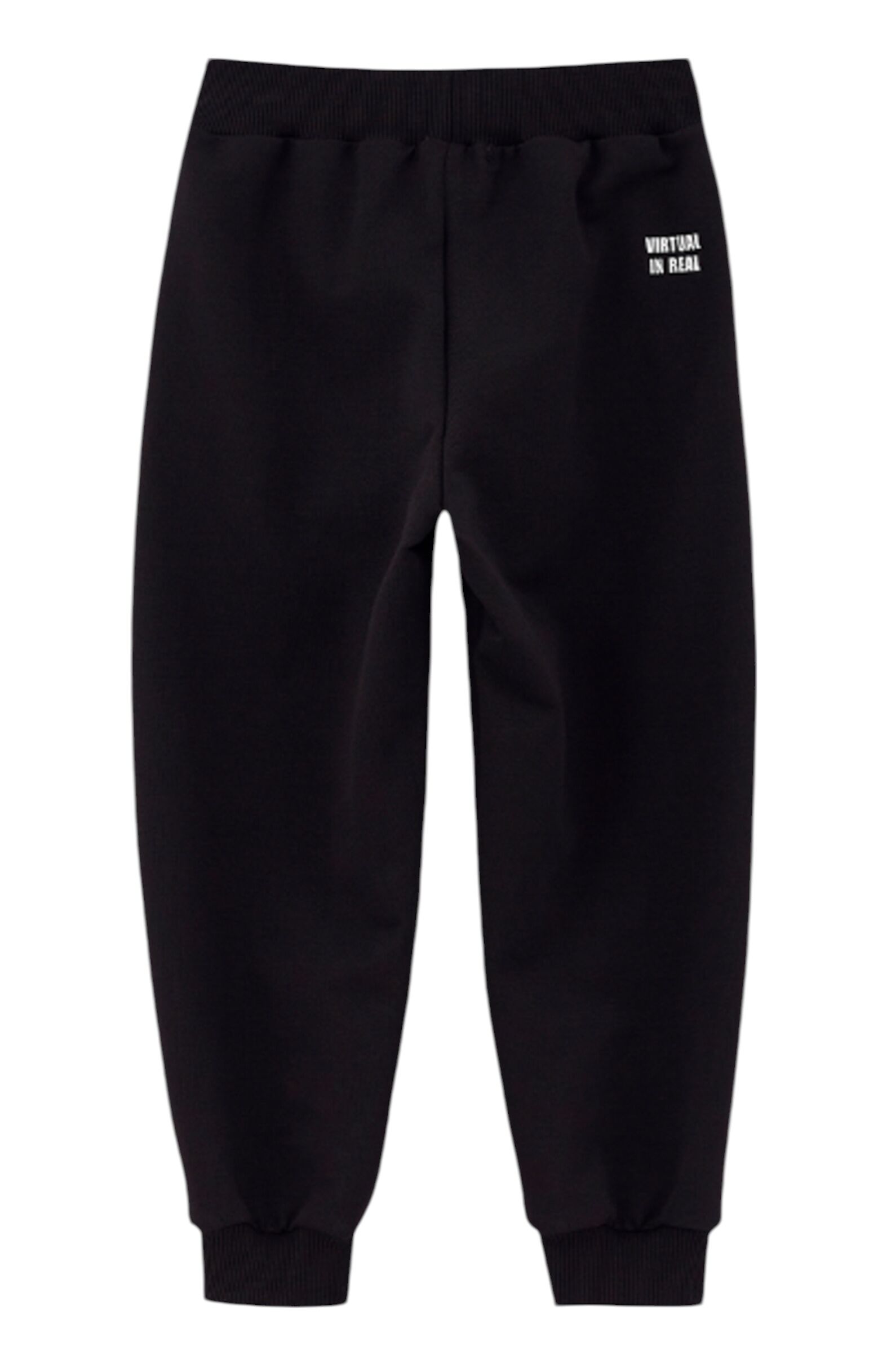 Брюки мал. АРТ.250040,чер,хл-эл