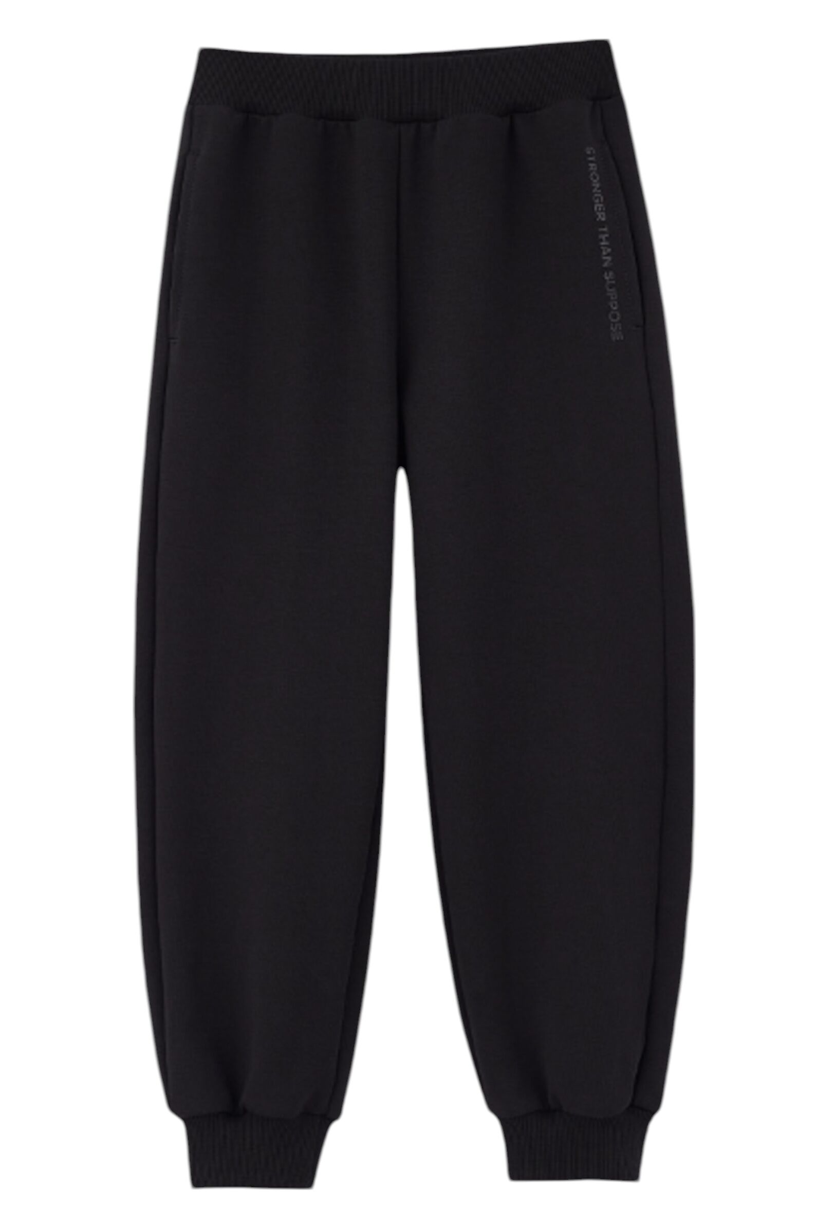 Брюки мал. АРТ.250102,чер,хл-эл