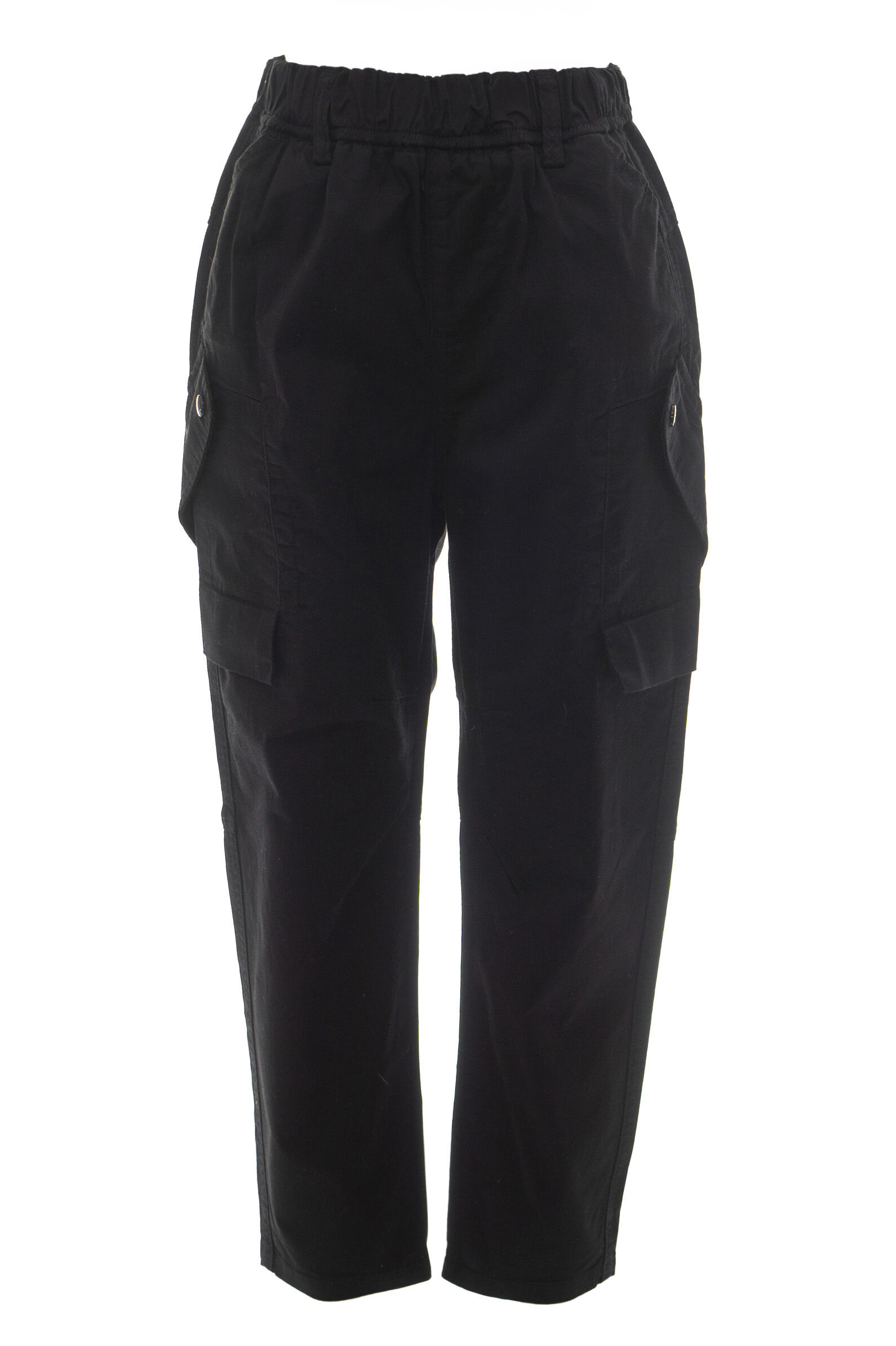 Брюки мал. АРТ.B-TR34055,чер,хл-эл