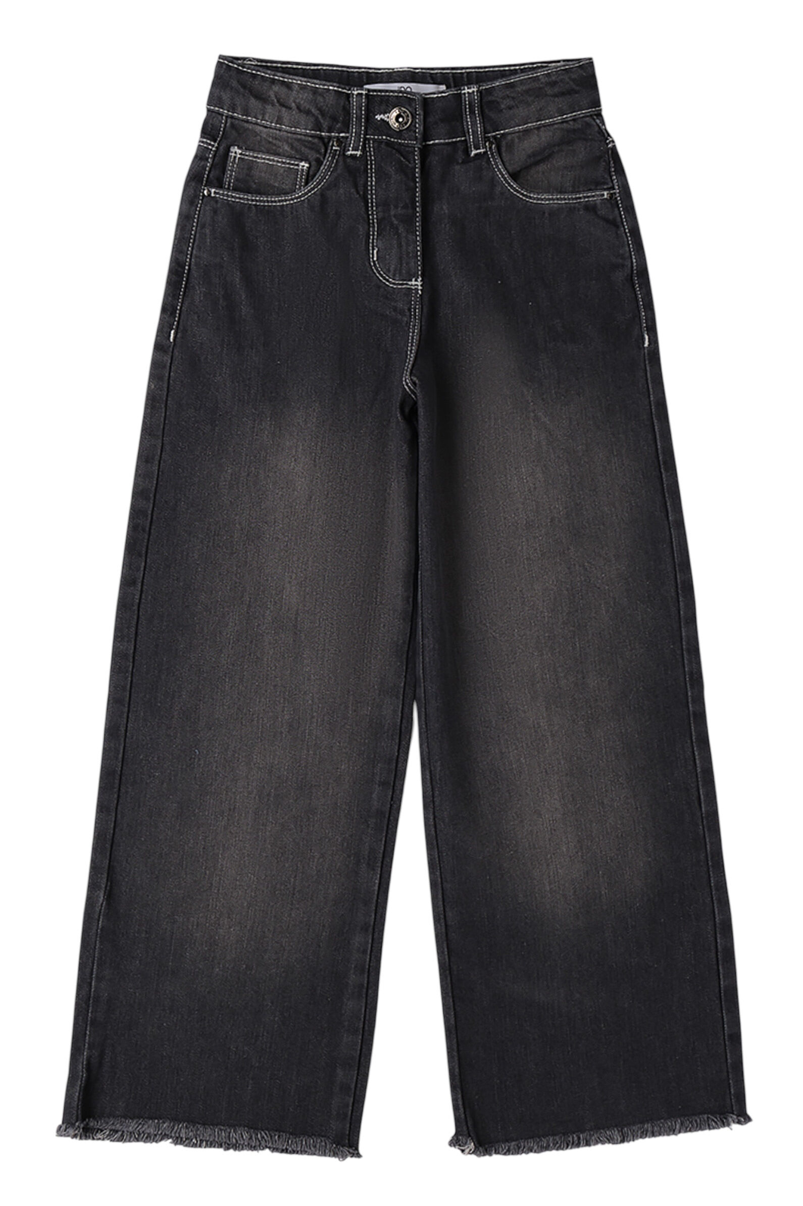 Джинсы дев. АРТ.4.F537.00,сер,хл