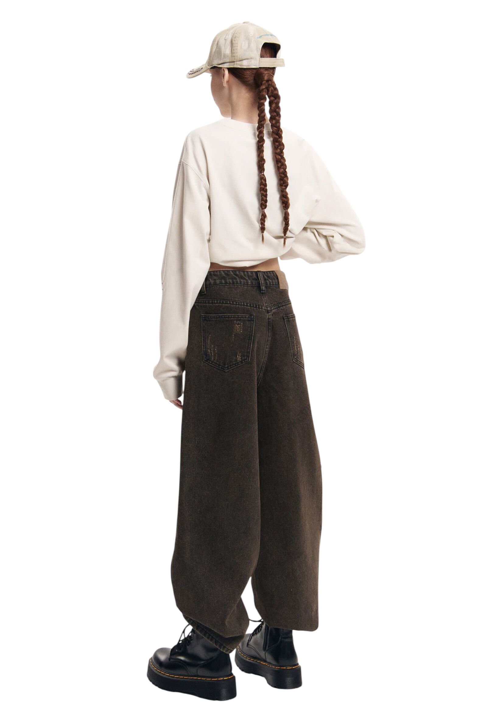 Джинсы АРТ.AT125393,кор,хл-пэ