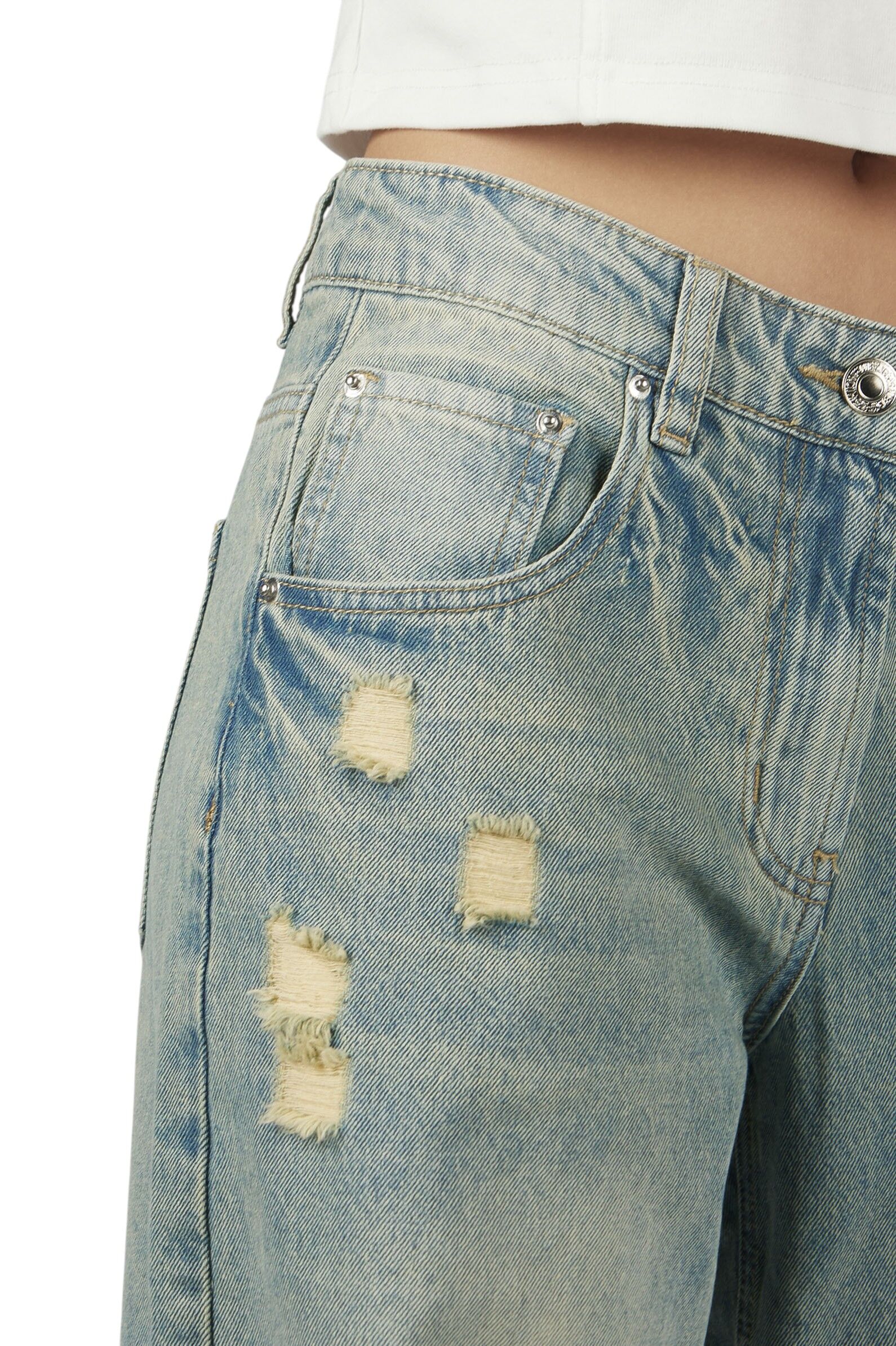 Джинсы АРТ.G-JN26025,син,хл