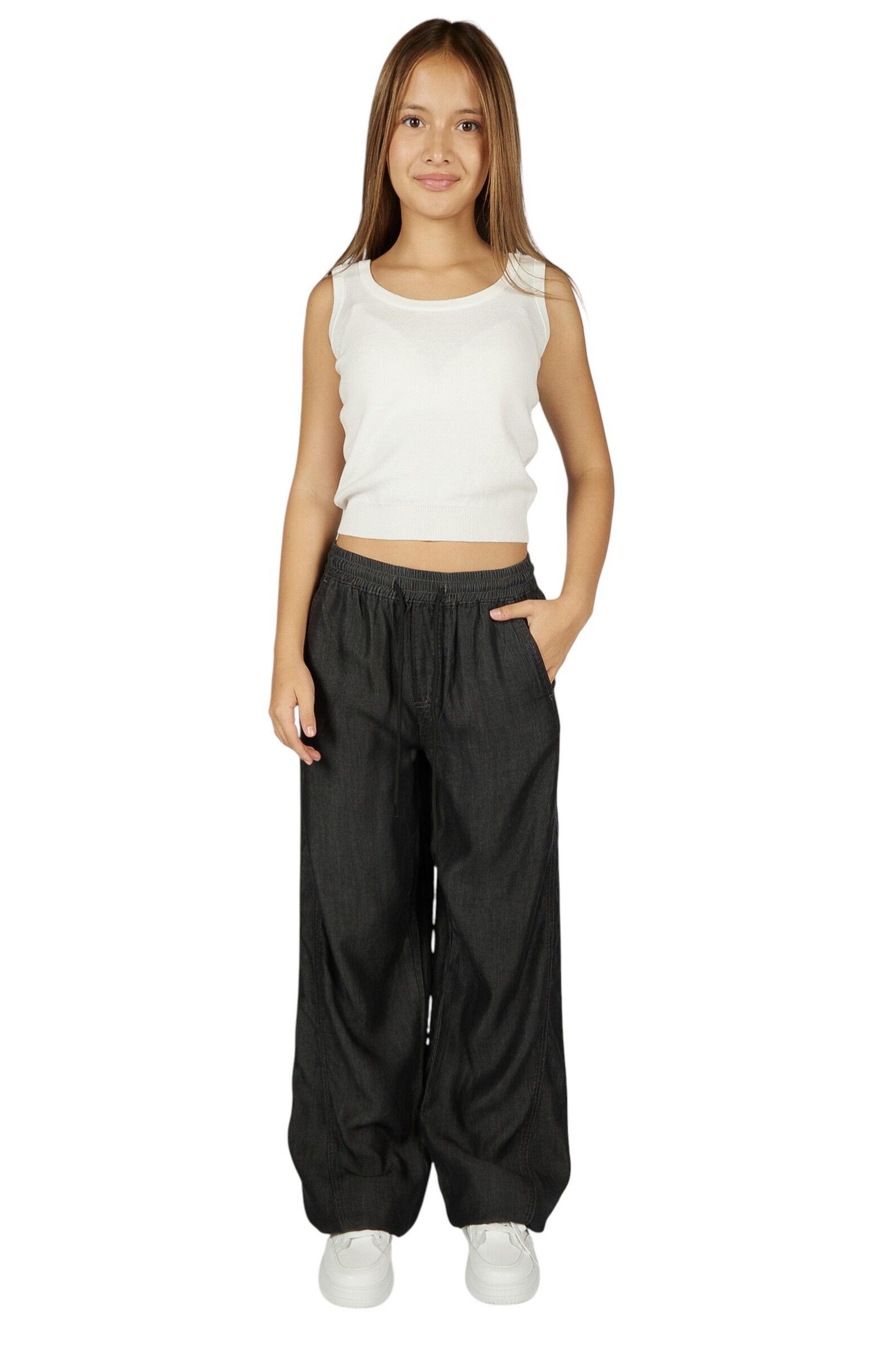 Джинсы АРТ.G-JN26097,чер,хл