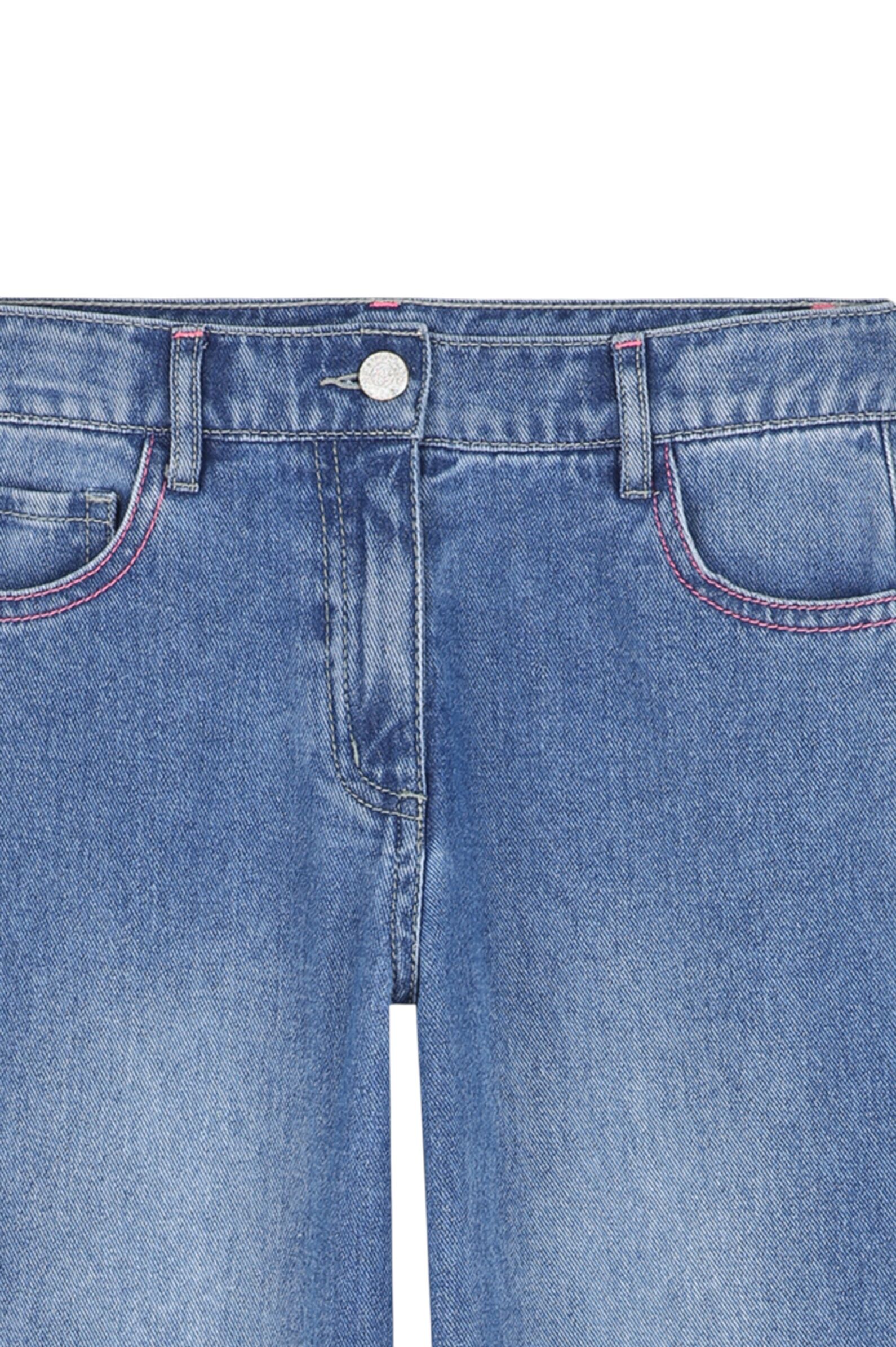 Джинсы дев. АРТ.U21232/Z06,син,хл