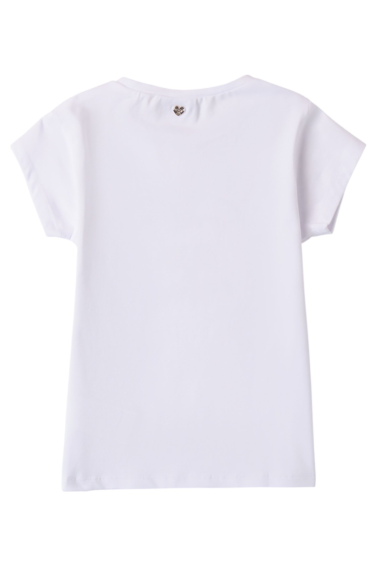 Футболка дев. АРТ.0.B506.00,бел,хл-эл