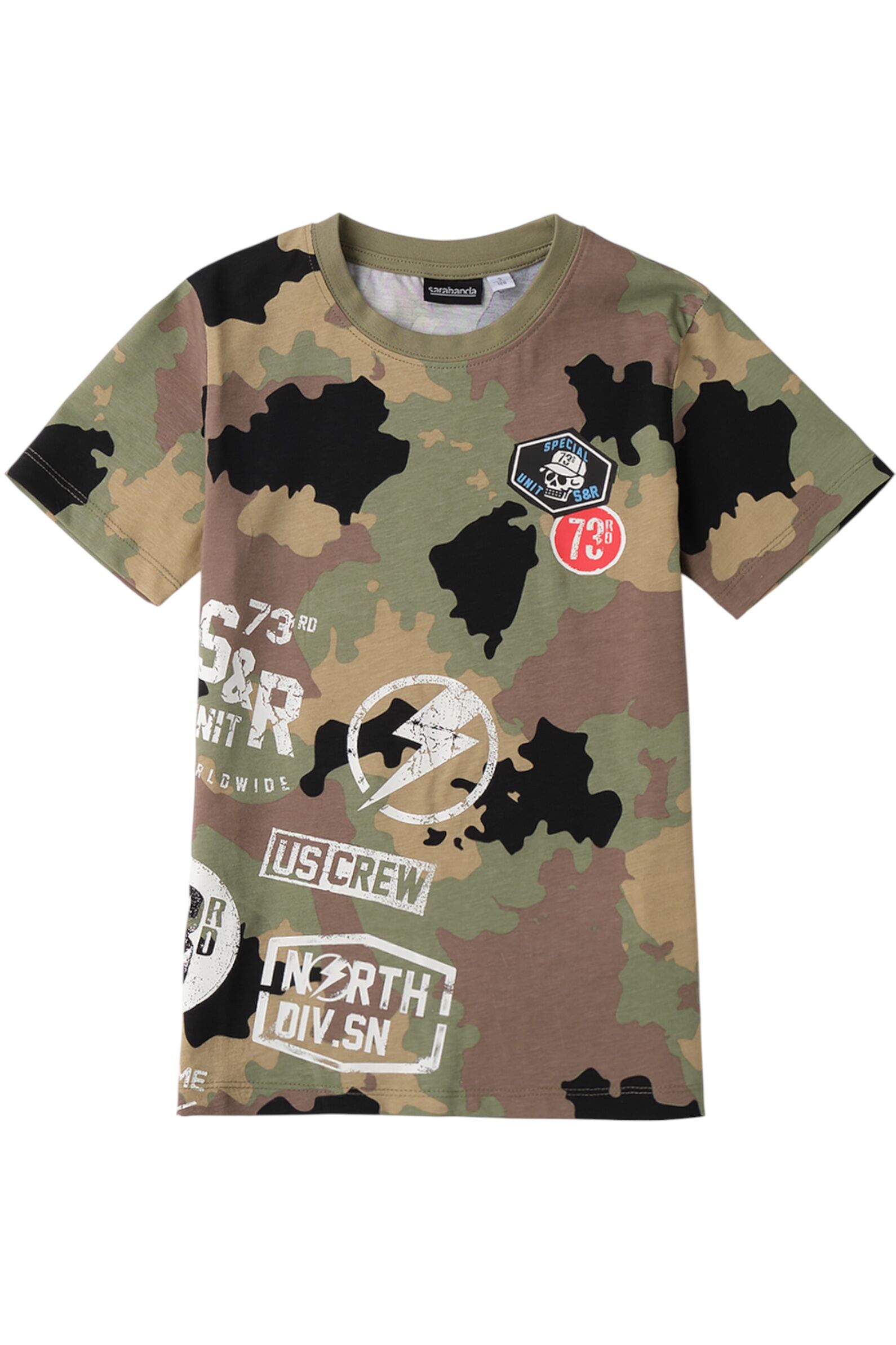 Футболка мал. АРТ.0.B740.00,зел,хл