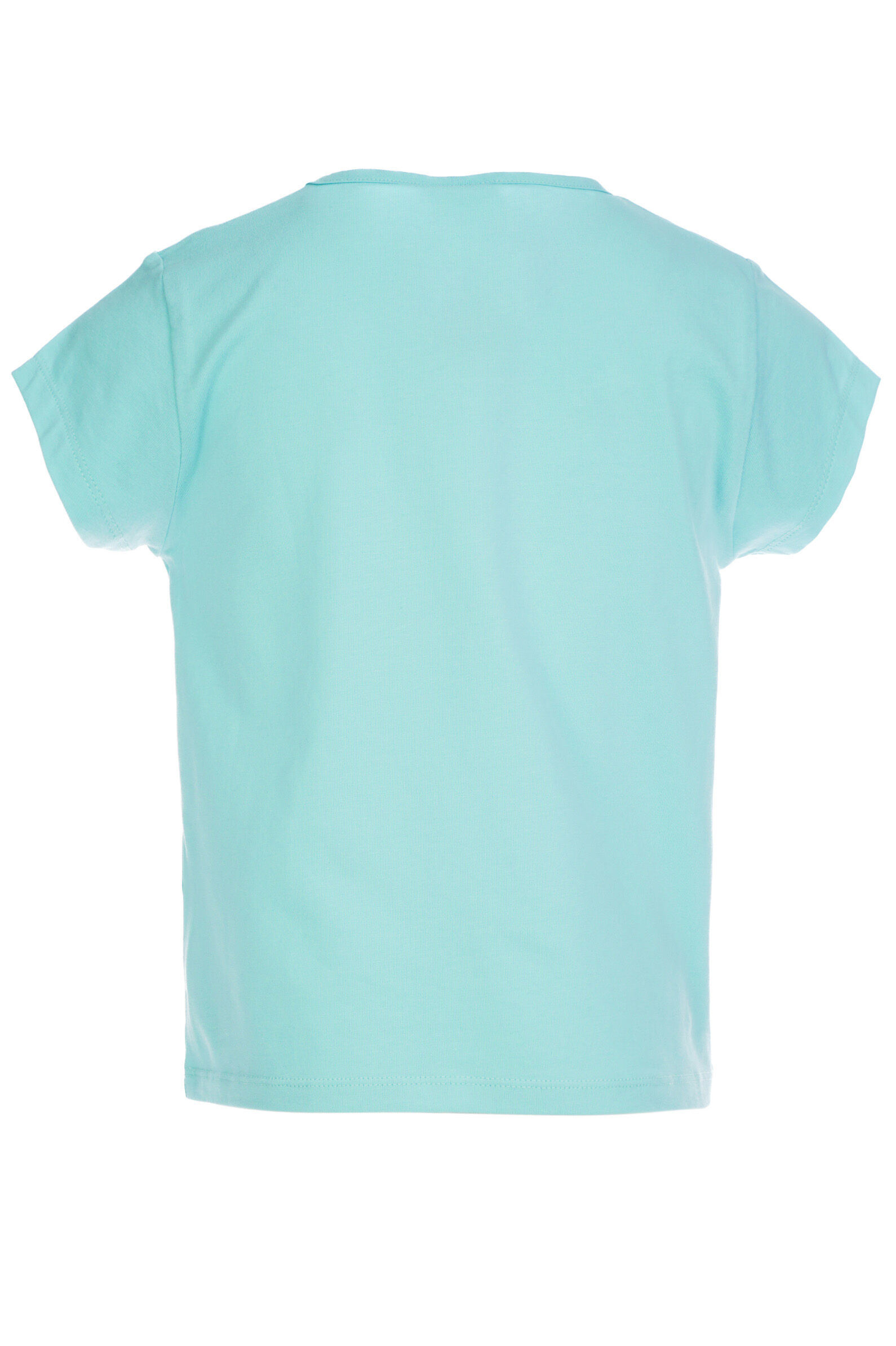 Футболка дев.АРТ.4 8744/00,бирюз,хл-эл