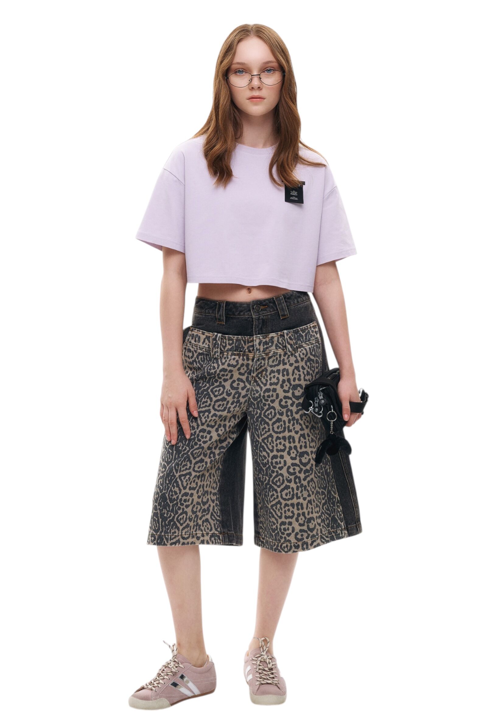 Футболка дев. АРТ.AA235003,фиол,хл