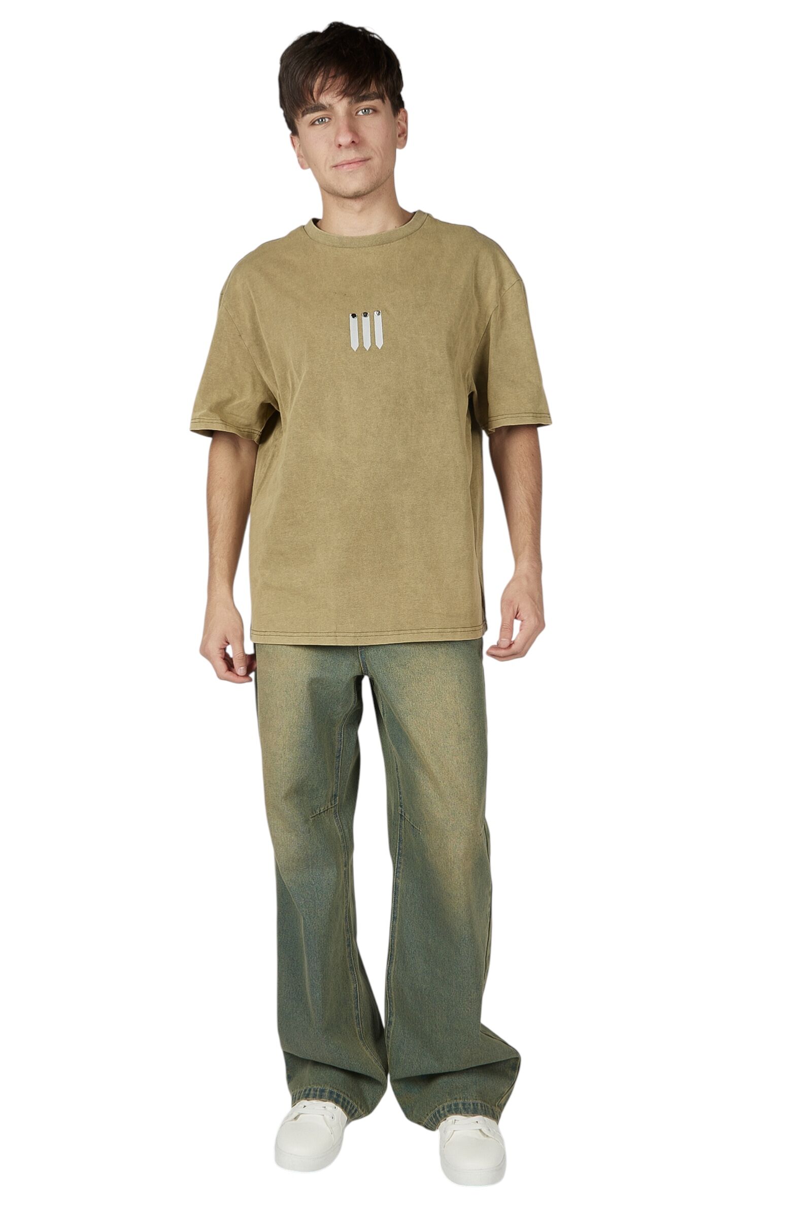 Футболка АРТ.B-TS36049,хаки,хл