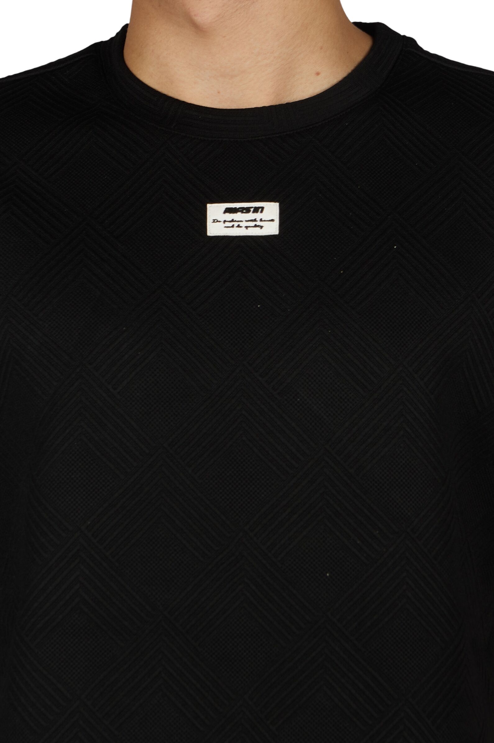 Футболка АРТ.B-TS36100,чер,хл-пэ