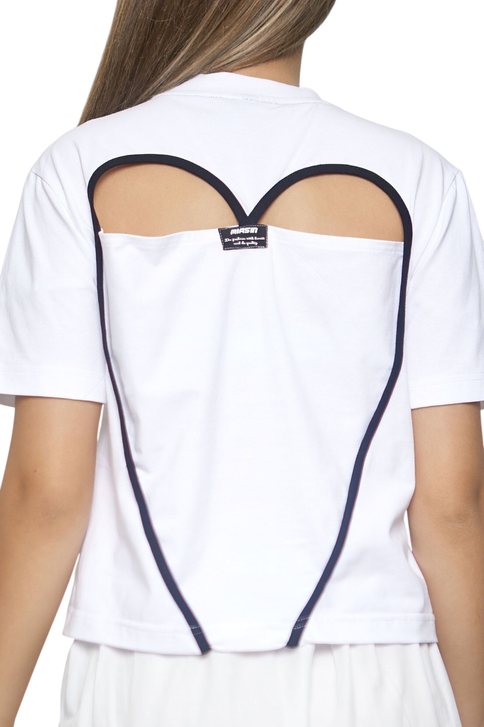 Футболка дев АРТ.G-TS25162,бел-чер,хл-эл