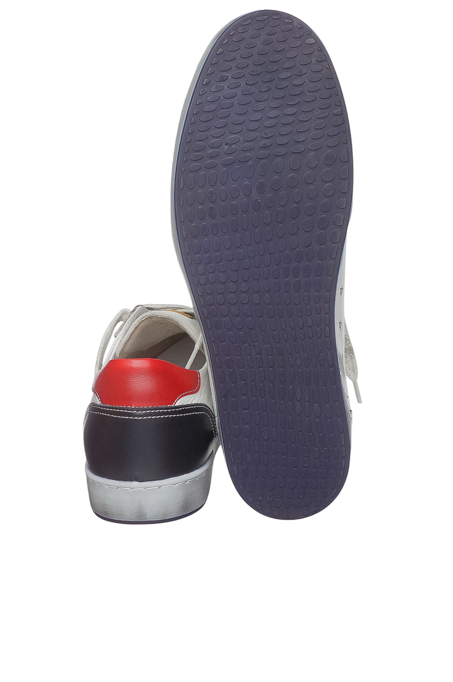 Кеды муж. АРТ.032689,бел-мул,н.к-з/тек-н.к