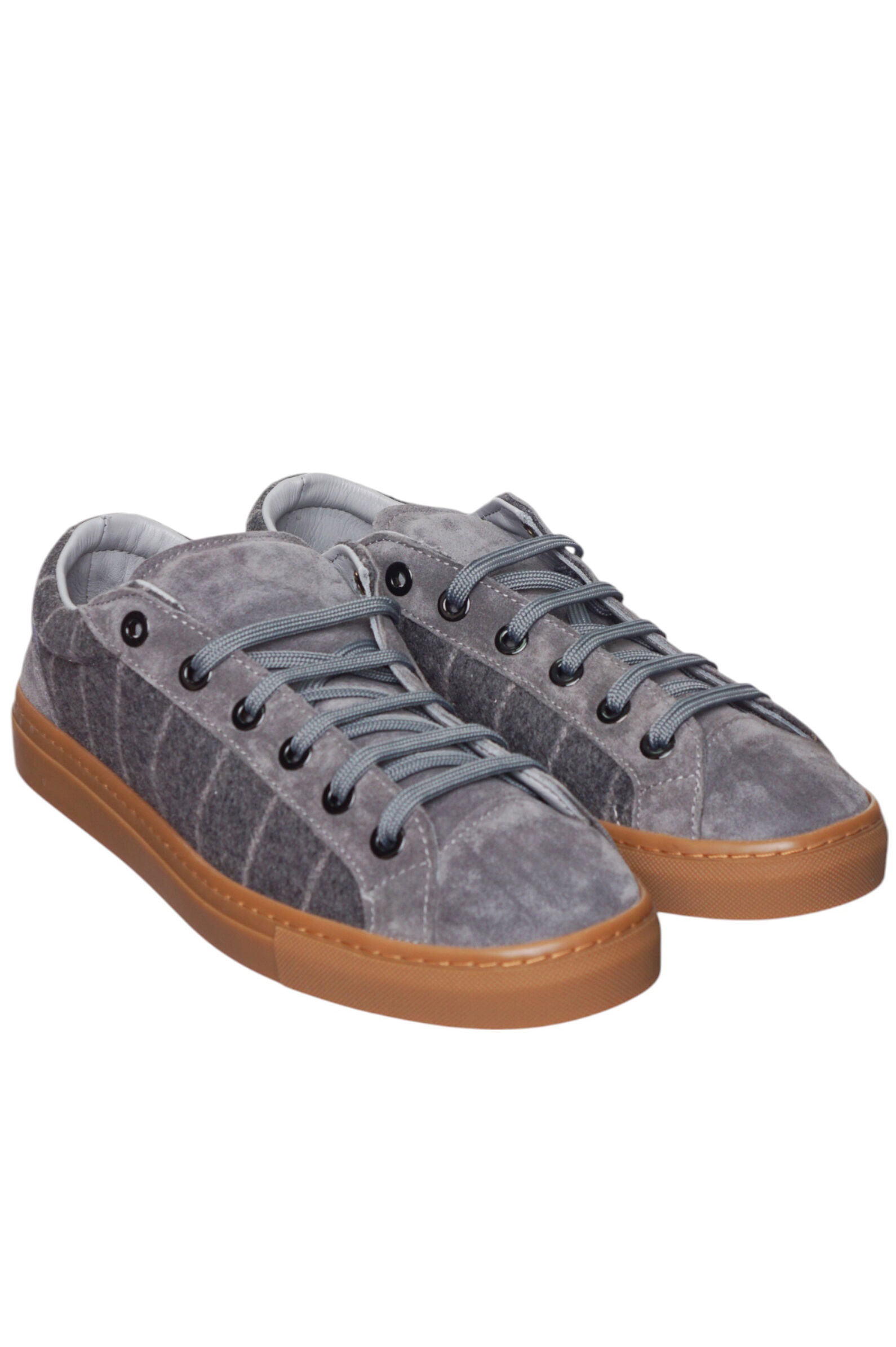 Кеды муж. АРТ.22600A059,сер,н.з-тек/н.к