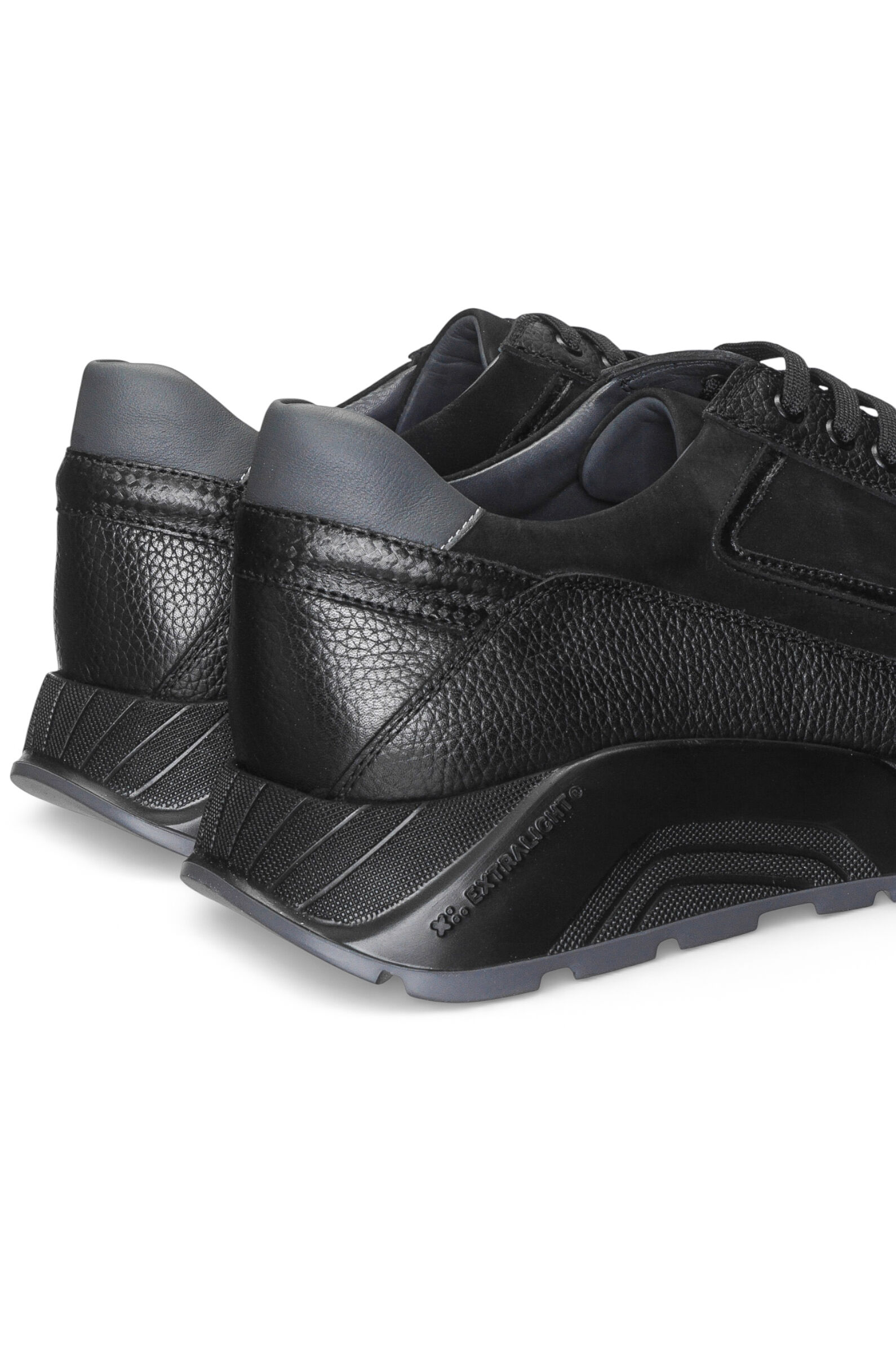 Кроссовки муж. АРТ.7699,чер,н.к-з/н.к