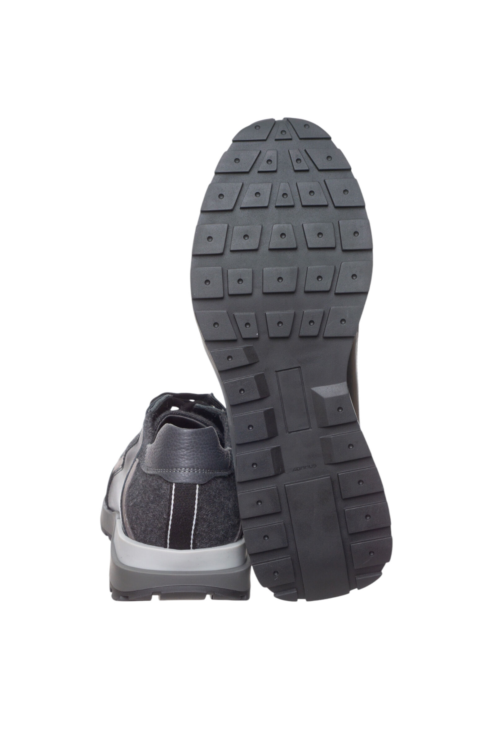 Кроссовки муж. АРТ.Z16638TOLEDO747,сер-чер,н.к-нуб-тек/н.м