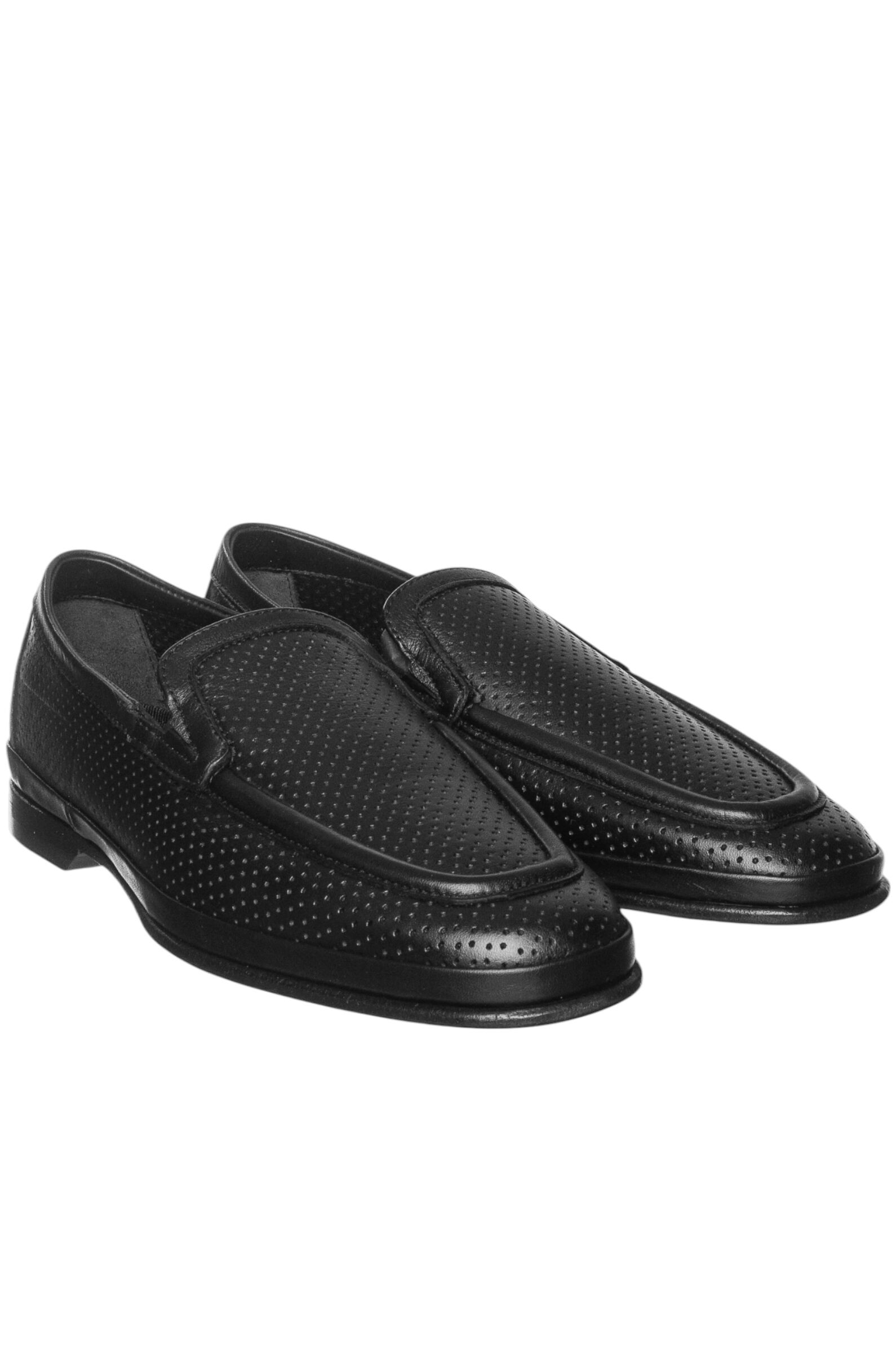 Лоферы муж. АРТ.48442,чер,н.к/н.к