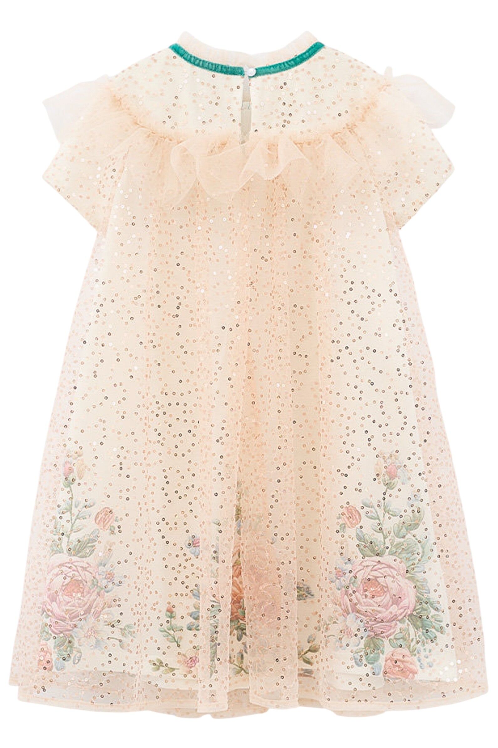 Платье дев. АРТ.252205,св.корал,хл-нейл