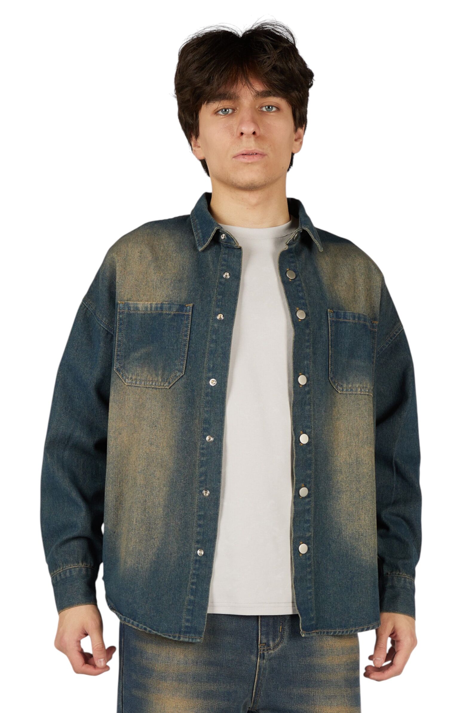 Рубашка мал. АРТ.B-SH35412,син,хл