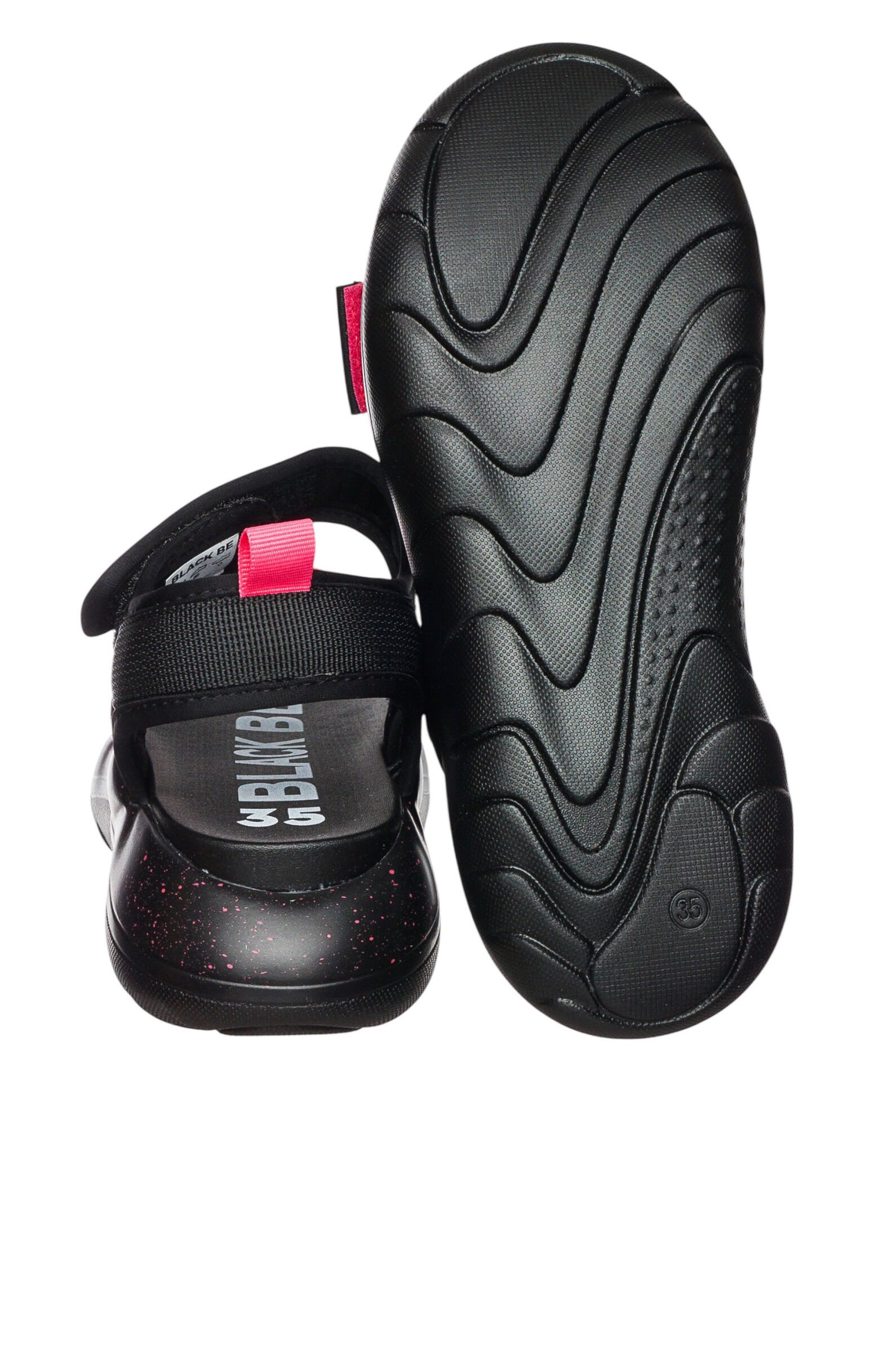 Сандалии дев. АРТ.233-500C,чер-роз,тек/тек-и.к