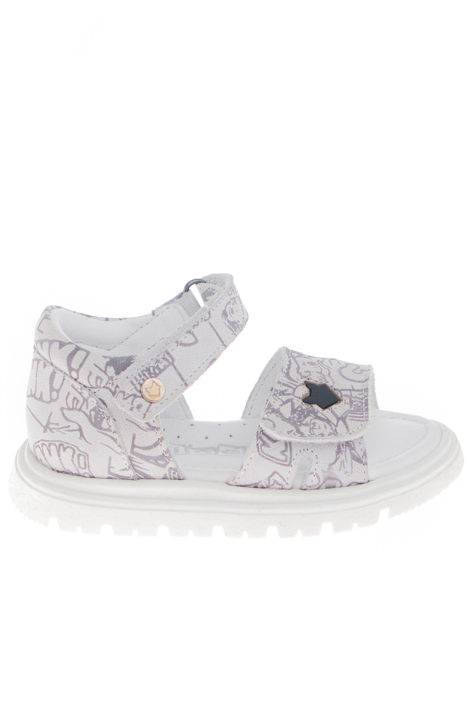 Сандалии дев.АРТ.7-712116-2402,сер,н.к/н.к