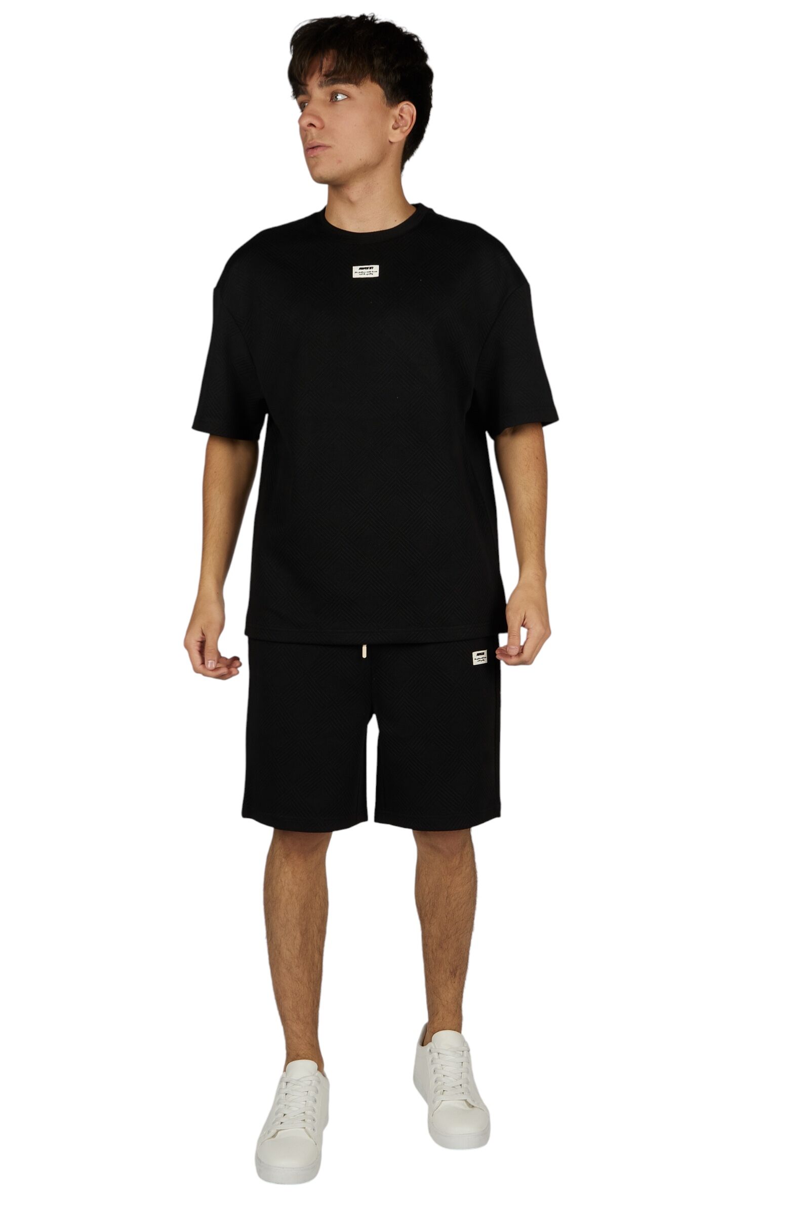 Шорты АРТ.B-TR36101,чер,хл-пэ