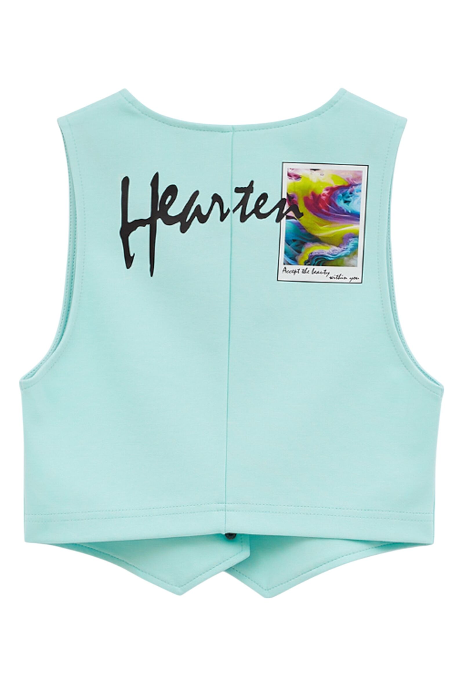 Жилет дев. АРТ.250217,гол,вис-нейл-эл